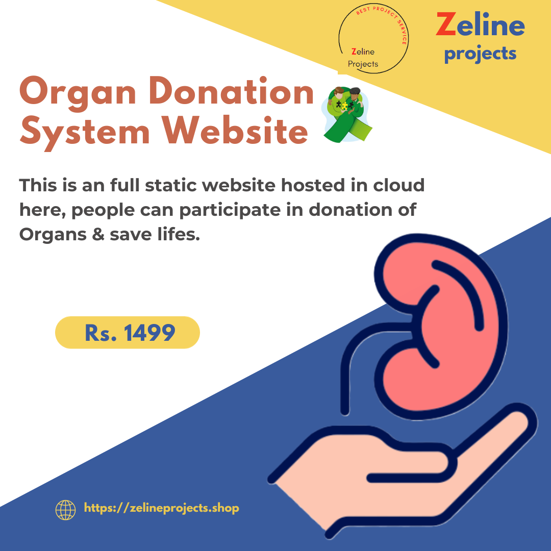Organ Donating Web App