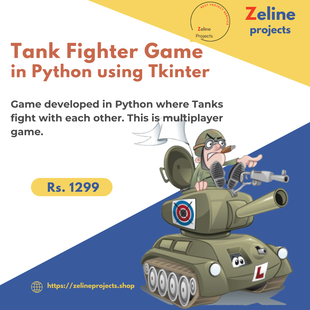 Tank fighter Game (python-tkinter)